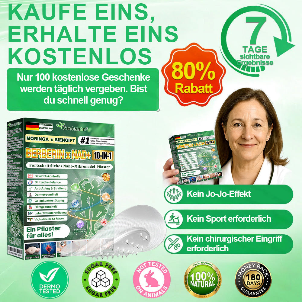 Offizieller deutscher Shop 🇩🇪 | Geelemon® Advanced Nano System einmal täglich pflege