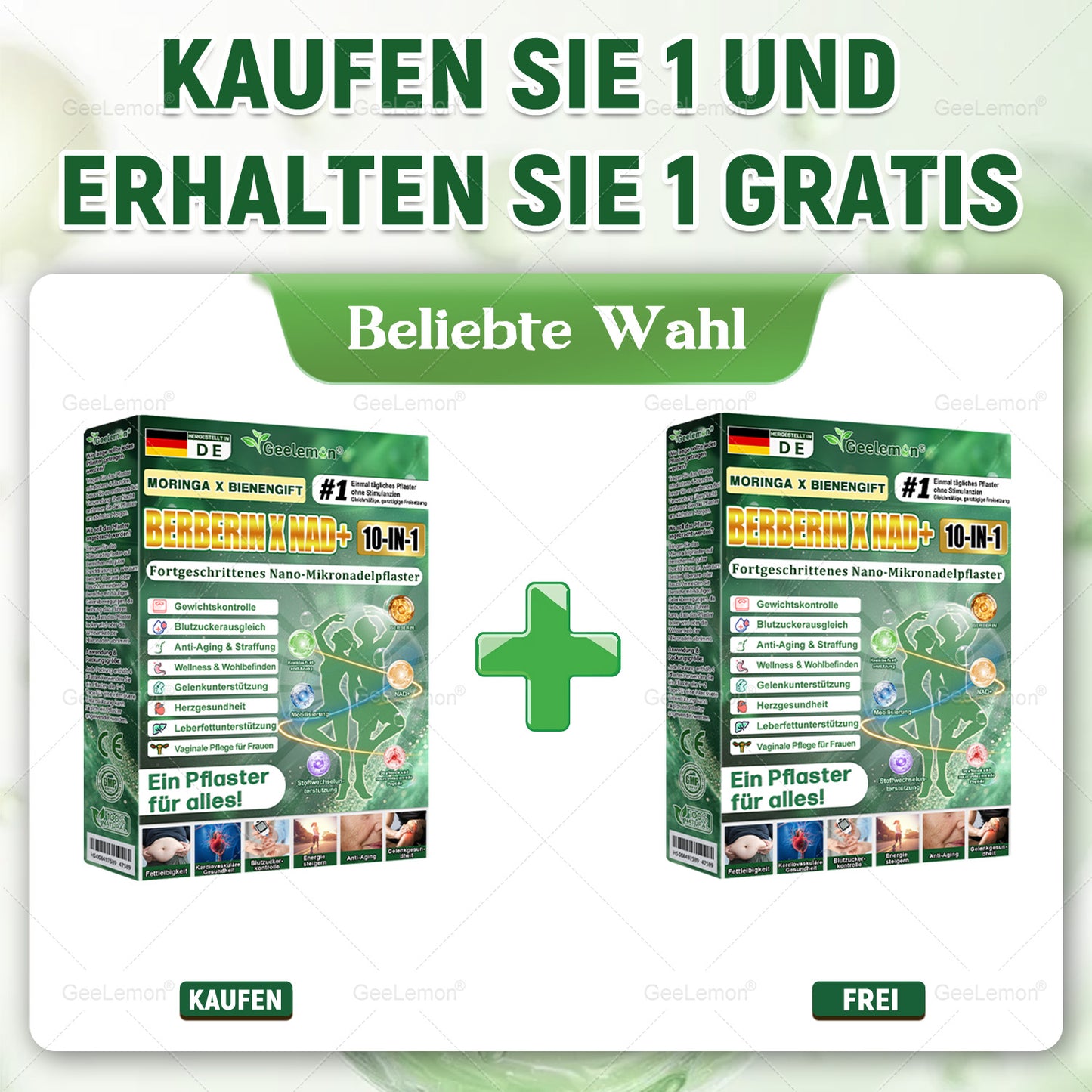 Offizieller deutscher Shop 🇩🇪 | Geelemon® Advanced Nano System einmal täglich pflege